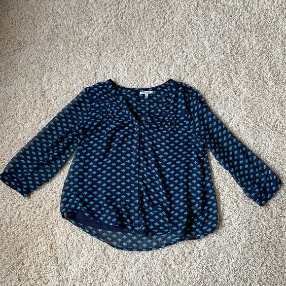 Skies Are Blue Shirt Set Size Medium Petite - Picture 1 of 4